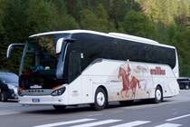 Setra S 515 HD  Arzillibus , bei Cortina d'Ampezzo/Dolomiten 10.09.2016