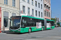 Mercedes Citaro 7013, auf der Linie 30, wartet an der Endstation am Bahnhof SBB. Die Aufnahme stammt vom 22.09.2016.