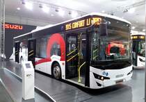 IAA 2016 in Hannover. Zu sehen hier der Isuzu Citiport. Aufnahme vom 25.09.2016