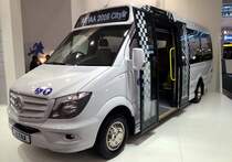 IAA 2016 in Hannover. Zu sehen hier der Mercedes Sprinter Cityliner. Aufnahme vom 25.09.2016