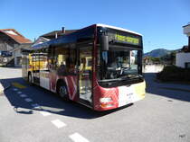 Ortsbus Laax - MAN Lions City GR 161644 unterwegs in Laax am 28.09.2016