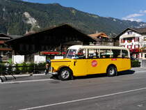 Ex PTT - Saurer Postauto in Matten am 30.09.2016