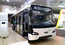 IAA 2016 in Hannover. Zu sehen hier der VDL Citea 9.9 - Aufnahme vom 25.09.2016