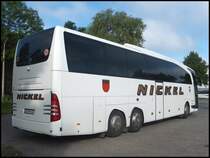 Mercedes Travego von Nickel aus Deutschland in Bergen am 02.07.2014