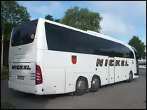 Mercedes Travego von Nickel aus Deutschland in Bergen am 02.07.2014