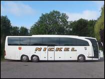 Mercedes Travego von Nickel aus Deutschland in Bergen am 02.07.2014