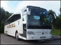 Mercedes Travego von Nickel aus Deutschland in Bergen am 02.07.2014