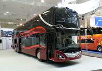 IAA 2016 in Hannover. Zu sehen hier ein Mercedes Benz Reisebus. Aufnahme vom 29.09.2016