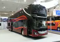 IAA 2016 in Hannover. Zu sehen hier ein Mercedes Benz Reisebus. Aufnahme vom 29.09.2016