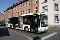 Stadtbus Aschaffenburg / Verkehrsgemeinschaft am Bayerischen Untermain (VAB): Mercedes-Benz Citaro Facelift der Stadtwerke Aschaffenburg Verkehrs-GmbH (STWAB), aufgenommen im September 2016 in der Nähe vom Hauptbahnhof in Aschaffenburg.