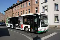 Stadtbus Aschaffenburg / Verkehrsgemeinschaft am Bayerischen Untermain (VAB): Mercedes-Benz Citaro Facelift der Stadtwerke Aschaffenburg Verkehrs-GmbH (STWAB), aufgenommen im September 2016 in der Nähe vom Hauptbahnhof in Aschaffenburg.