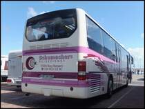 Neoplan Euroliner von Schumacher aus Deutschland im Stadthafen Sassnitz am 02.07.2014