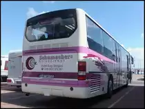 Neoplan Euroliner von Schumacher aus Deutschland im Stadthafen Sassnitz am 02.07.2014