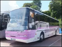 Neoplan Euroliner von Schumacher aus Deutschland im Stadthafen Sassnitz am 02.07.2014