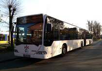 Mercedes Citaro der VOG in Mellendorf eingesetzt als SEV für die S-Bahn Hannover zwischen Mellendorf und Elze/Bennemühlen. Aufgenommen am 09.11.2014