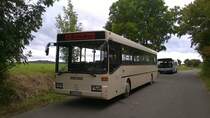 Mercedes-Benz O407 als Schulbus am 04.10.2016 in Oberurff