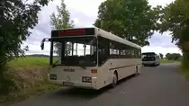 Mercedes-Benz O407 als Schulbus am 04.10.2016 in Oberurff