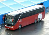 Setra Reisebus als Charterbus für Kreuzfahrtgäste am 02.09.16 in Tromsoe (NOR)