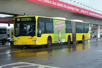 Mercedes-Benz Citaro G der BVG, Wagen '4083' als X9 am Flughafen Berlin -Tegel im September 2016.