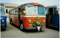 Aus dem Archiv: Widmer, Aarburg AG 9201 U FBW/FHS (ex AAGU Altdorf Nr. 5) am 26. Juni 1999 Hinwil, FBW-Treffen