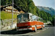 W�est, Brittnau AG 45'954 FBW/R&J (ex AFA Adelboden Nr. 19) am 26. August 2007 Enge-Steini im Simmental