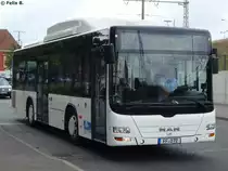 MAN Lion's City CNG von Busreisen Homann aus Deutschland in Frankfurt am 09.06.2016