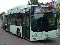 MAN Lion's City CNG der Stadtverkehrsgesellschaft mbH Frankfurt Oder in Frankfurt am 09.06.2016