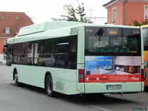 MAN Niederflurbus 2. Generation CNG der Stadtverkehrsgesellschaft mbH Frankfurt Oder in Frankfurt am 09.06.2016