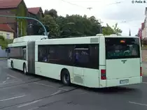 MAN Niederflurbus 2. Generation CNG der Stadtverkehrsgesellschaft mbH Frankfurt Oder in Frankfurt am 09.06.2016