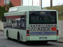 MAN Niederflurbus 2. Generation CNG der Stadtverkehrsgesellschaft mbH Frankfurt Oder in Frankfurt am 09.06.2016