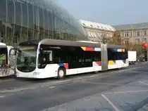 Strassburg, 14. November 2016 : Citaro II Gelenkbus 806 auf der Linie G im Einsatz...