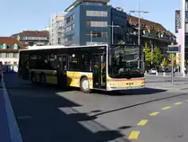 STI - MAN Lion`s City  Nr.138  BE  801138 vor dem Bahnhof Thun am 28.10.2016