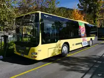 STI - MAN Lion`s City Nr.152  BE 801152 auf dem STI Parkplatz beim Bahnhof Thun am 28.10.2016