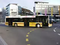 STI - MAN Lion`s City Nr.130  BE 801130 vor dem Bahnhof Thun am 28.10.2016