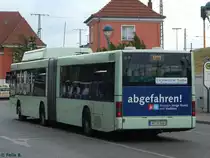 MAN Niederflurbus 2. Generation CNG der Stadtverkehrsgesellschaft mbH Frankfurt Oder in Frankfurt am 09.06.2016