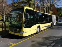 STI - Mercedes Citaro  Nr.169 BE 752169 auf dem STI Parkplatz beim Bahnhof Thun am 28.10.2016