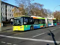 Scania Citywide auf der Linie 134 nach Berlin Kladow Hottengrund an der Haltestelle Berlin Spandau Am Omnibushof.(12.11.2016)
