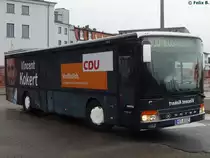 Setra 315 NF von Braasch Reisen aus Deutschland in Neubrandenburg am 04.09.2016