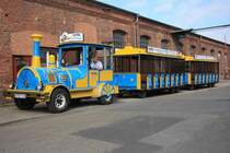 Tschu-Tschu-Bahn der Vetter GmbH am 30.08.2008 in Delitzsch