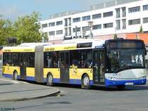 Solaris Urbino 18 von Beelitzer Verkehrs- und Servicegesellschaft mbH in Potsdam am 24.08.2015
