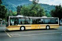 STI Thun Nr. 124/BE 700'124 MAN am 2. August 2008 Thun, Bahnhof (prov. Haltestelle)