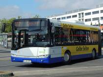 Solaris Urbino 18 von Beelitzer Verkehrs- und Servicegesellschaft mbH in Potsdam am 24.08.2015