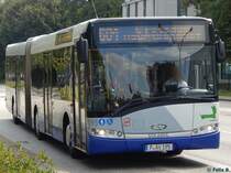 Solaris Urbino 18 von Beelitzer Verkehrs- und Servicegesellschaft mbH in Potsdam am 24.08.2015