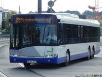 Solaris Urbino 15 von Beelitzer Verkehrs- und Servicegesellschaft mbH in Potsdam am 24.08.2015