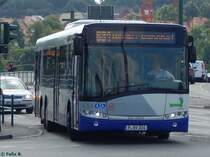 Solaris Urbino 15 von Beelitzer Verkehrs- und Servicegesellschaft mbH in Potsdam am 24.08.2015