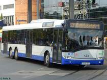 Solaris Urbino 15 von Beelitzer Verkehrs- und Servicegesellschaft mbH in Potsdam am 24.08.2015