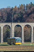 PAG Citaro am 20. November 2016 als Dienstfahrt von Gümmenen nach Laupen.