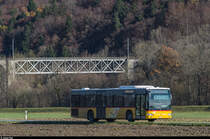 PAG Citaro am 20. November 2016 als Dienstfahrt von Gümmenen nach Laupen.