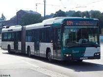 Volvo 7700 vom Verkehrsbetrieb Potsdam in Potsdam am 24.08.2015