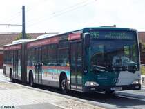 Mercedes Citaro I vom Verkehrsbetrieb Potsdam in Potsdam am 24.08.2015